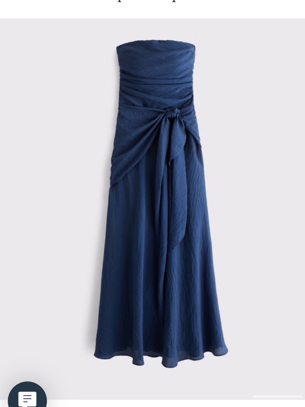 WORN ONCE Abercrombie & Fitch strapless dress - Picture 5 of 6